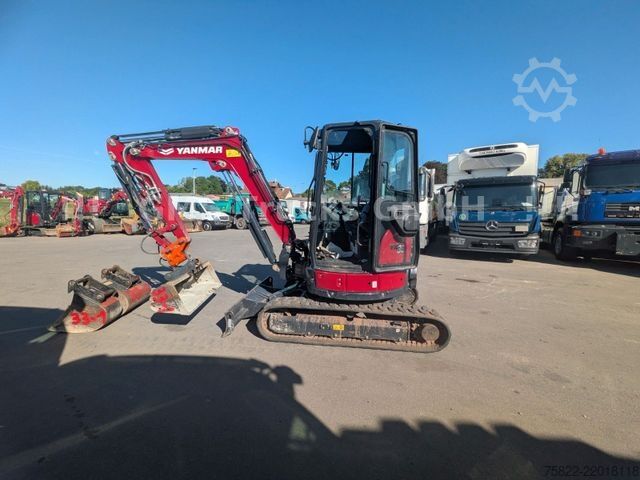 Minibagger YANMAR VIO 33 - 6 / POWERTILT / 3 Löffel / D-Maschine