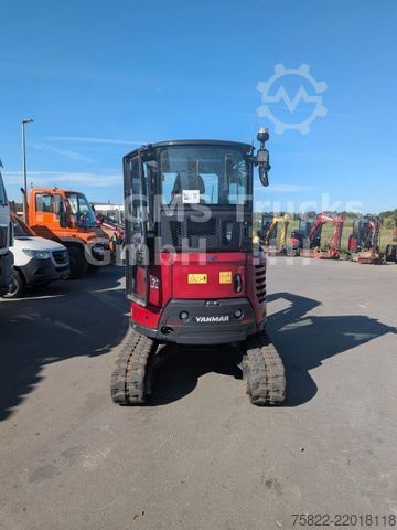 Minibagger YANMAR VIO 33 - 6 / POWERTILT / 3 Löffel / D-Maschine