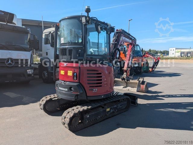 Minibagger YANMAR VIO 33 - 6 / POWERTILT / 3 Löffel / D-Maschine