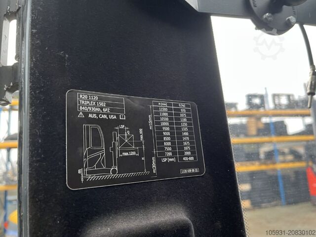 Schubmaststapler Linde R20-01