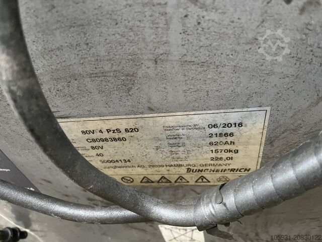 Elektro 4 Rad-Stapler Jungheinrich EFG430k