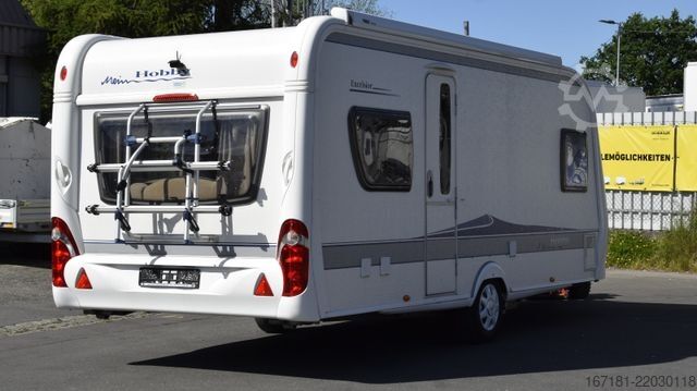 Wohnwagen HOBBY Excelsior 540 UFE mit Mover, Markise