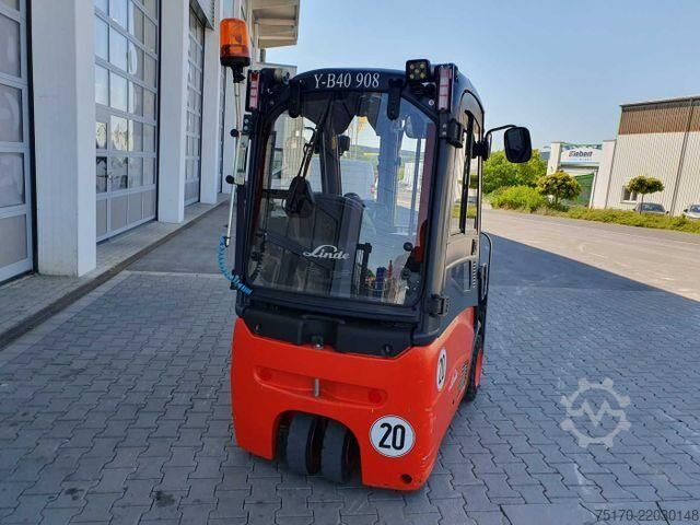 Gabelstapler Linde E14 - 01 / Triplex: 4.10m! / SS / nur 1.003h!