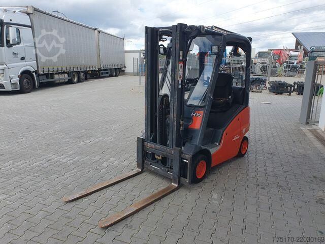 Gabelstapler Linde H16 T-01 / 4,6m / nur: 3.260h / Gas / SS