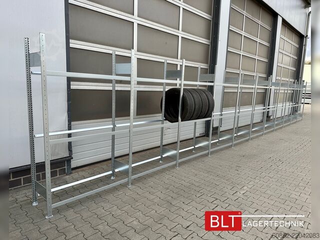 Modular shelf ca. 34,56 lfm. Reifenregale META für bis zu 360 Reifen! Neuware