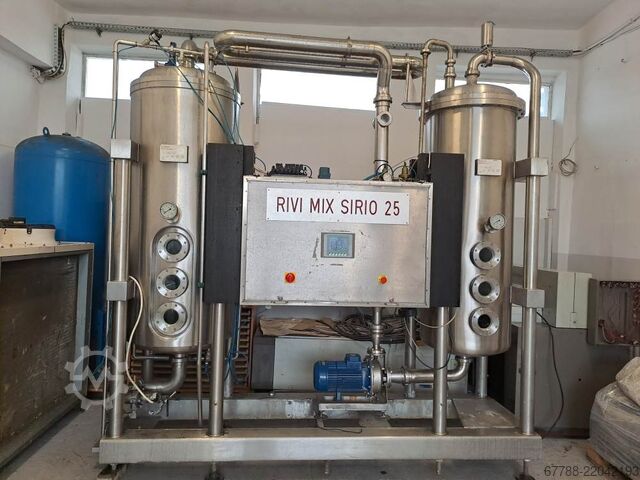 Saturator zur Wasserkarbonisierung RIVI SIRIO 25