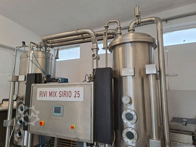 Saturator zur Wasserkarbonisierung RIVI SIRIO 25