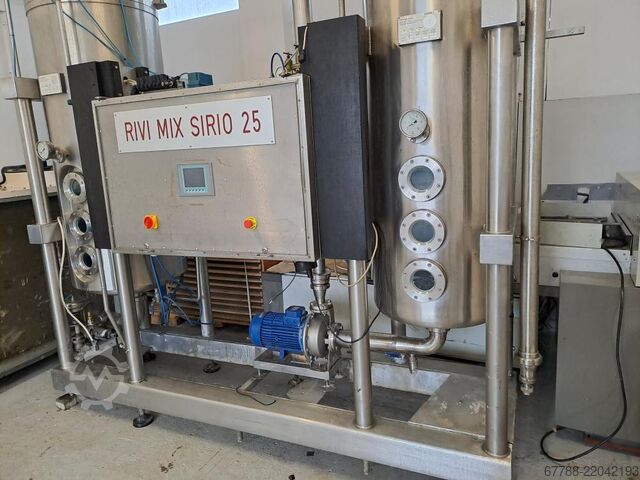 Saturator zur Wasserkarbonisierung RIVI SIRIO 25