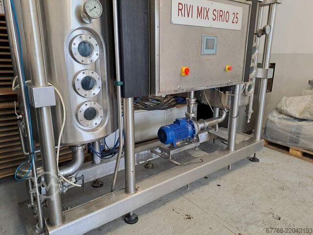 Saturator zur Wasserkarbonisierung RIVI SIRIO 25