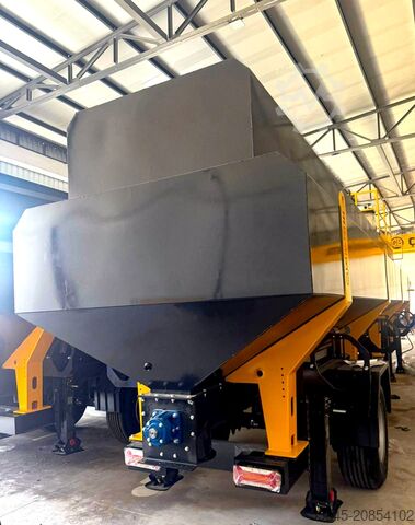 Silo FABO cement silo 30-tons semi-mobile horizontal silos