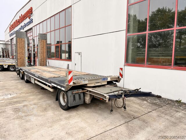 Tieflader Anhänger Müller Mitteltal D3 3 Achs Tieflader 9 m, Verzinkt, Wenig Benutzt