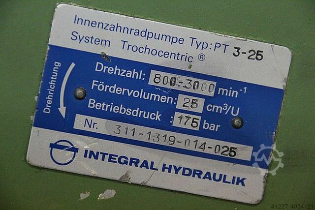 Hydraulikpumpe Integral Hydraulik PT3-25