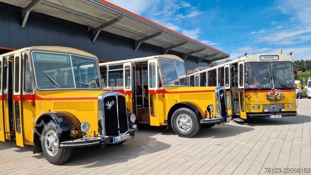Reisebus  Oldtimer Paket Saurer LC 4 und Volvo B 10 Lauber