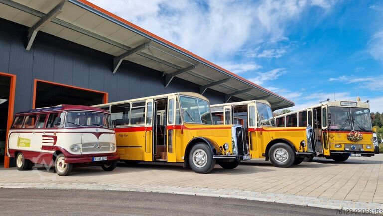Reisebus  Oldtimer Paket Saurer LC 4 und Volvo B 10 Lauber