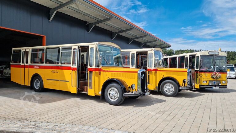 Reisebus  Oldtimer Paket Saurer LC 4 und Volvo B 10 Lauber