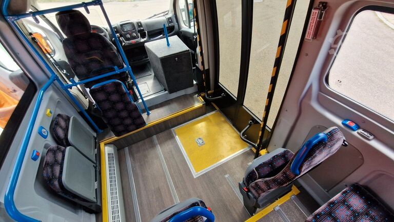Kleinbus FIAT Frontniederflur Ducato Movano Boxer Sprinter