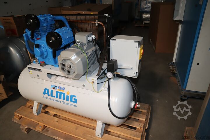 7.5 kW piston compressor 10bar with tank ALMIG HLA 10-10-270