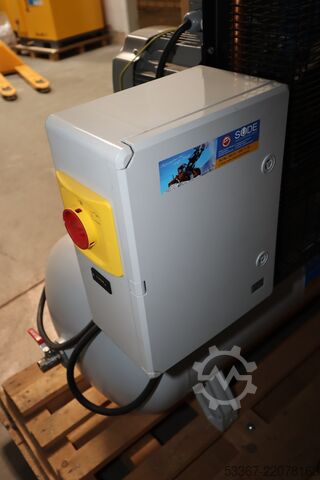 7.5 kW piston compressor 10bar with tank ALMIG HLA 10-10-270