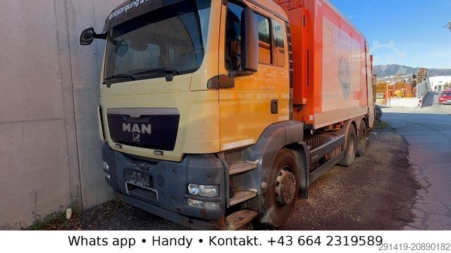 Garbage truck MAN TGS 28.400 6x2-4 EEV Hydrodrive 2012