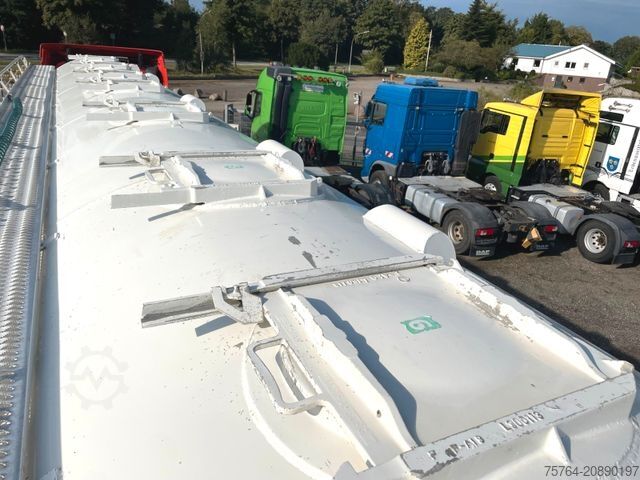 Siloauflieger  51m³ Heitling Siloauflieger/Gelenkt/6Kammern