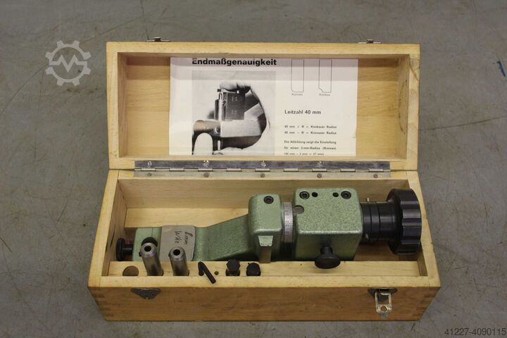 Radius grinding wheel puller Traub** mit Feineinstellung