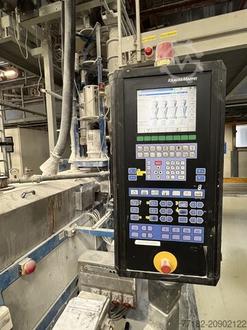 Compounder + Seitenbeschicker + Dosierung Krauss Maffei Berstorff KMC 85/2