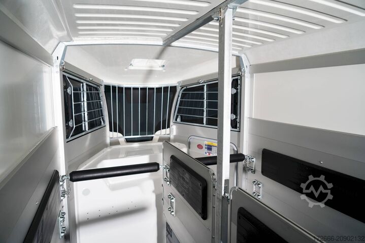 Pferdeanhänger Ifor Williams HBX 506 | SILBER+SATTELKAMMER +POLSTER + 3.BREMSLEUCHTE