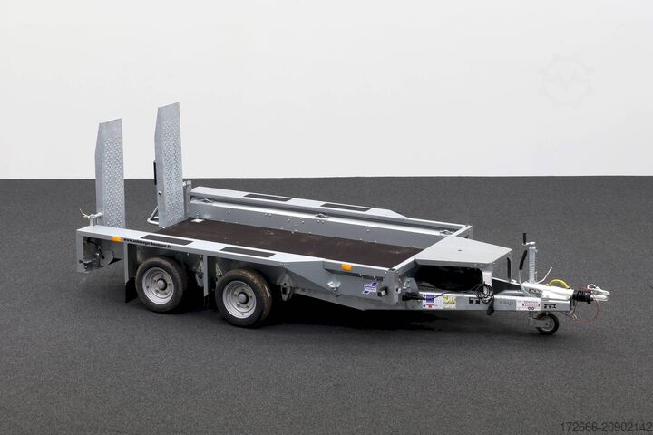 Baumaschinenanhänger Ifor Williams GX105HD | SKIDS 303X157CM 3500KG BAUMASCHINENANHÄNGER