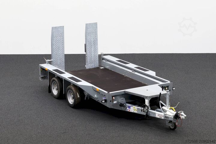 Baumaschinenanhänger Ifor Williams GX105HD | SKIDS 303X157CM 3500KG BAUMASCHINENANHÄNGER