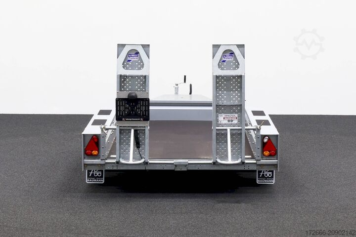 Baumaschinenanhänger Ifor Williams GX105HD | SKIDS 303X157CM 3500KG BAUMASCHINENANHÄNGER