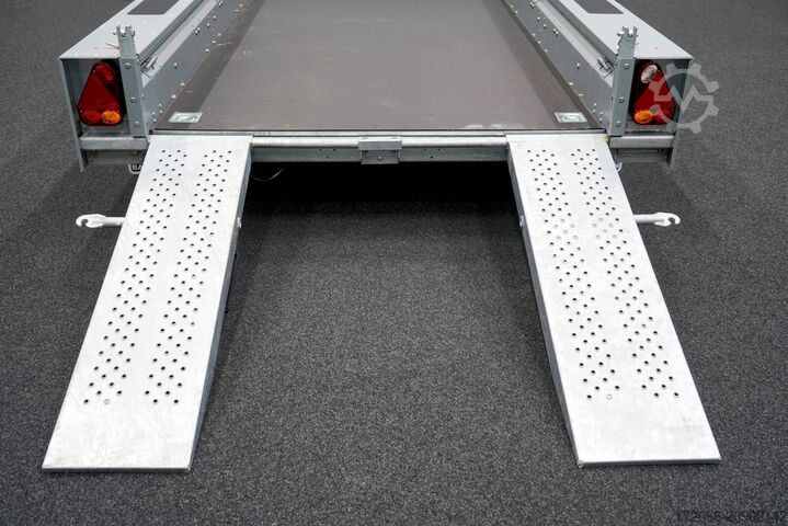 Baumaschinenanhänger Ifor Williams GX105HD | SKIDS 303X157CM 3500KG BAUMASCHINENANHÄNGER