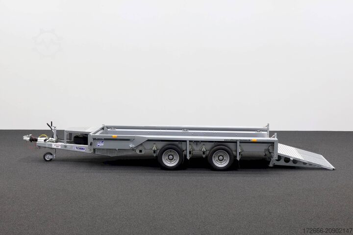 Baumaschinenanhänger Ifor Williams GX125HD | RAMPE 366X157CM 3500KG BAUMASCHINENANHÄNGER