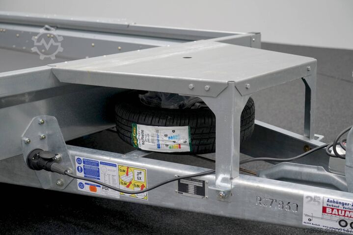 Baumaschinenanhänger Ifor Williams GX125HD | RAMPE 366X157CM 3500KG BAUMASCHINENANHÄNGER