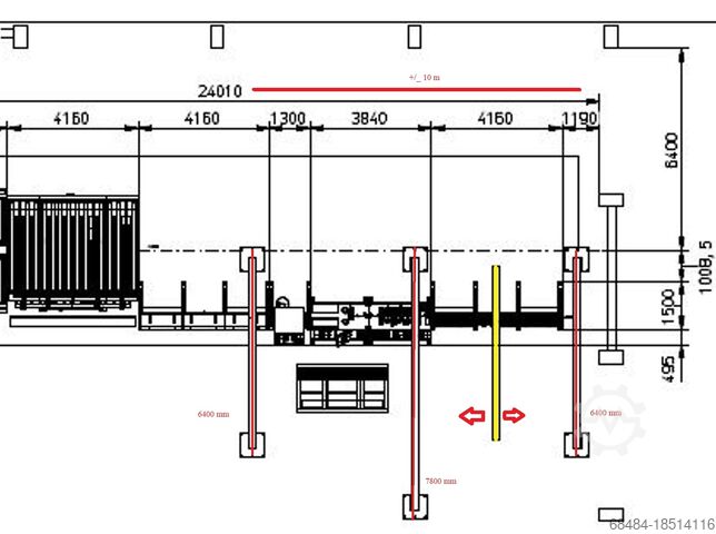 Lightweight crane 500 kg ABUS 500kg 10 x 7 m
