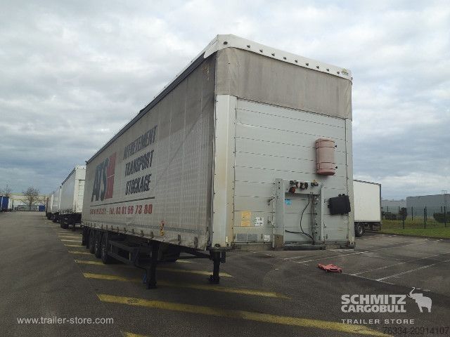 Open semitrailer with tarp Schmitz Cargobull Semitrailer Curtainsider Standard