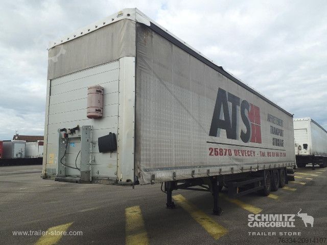 Open semitrailer with tarp Schmitz Cargobull Semitrailer Curtainsider Standard