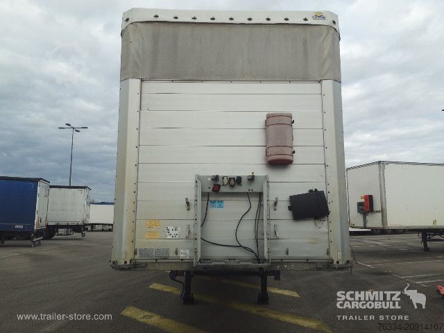 Open semitrailer with tarp Schmitz Cargobull Semitrailer Curtainsider Standard