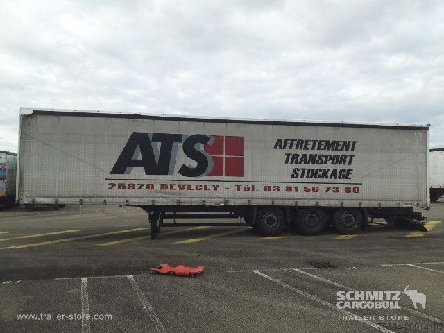 Open semitrailer with tarp Schmitz Cargobull Semitrailer Curtainsider Standard