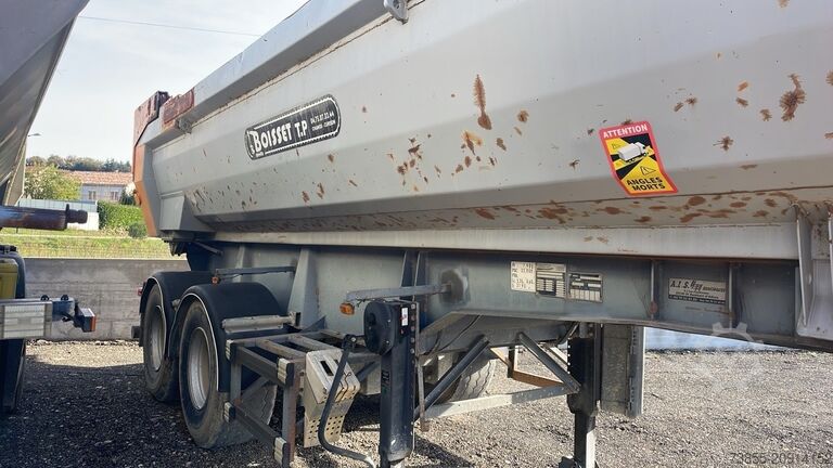 Tipper Semi-trailer Louault VF9 Steel Trailer