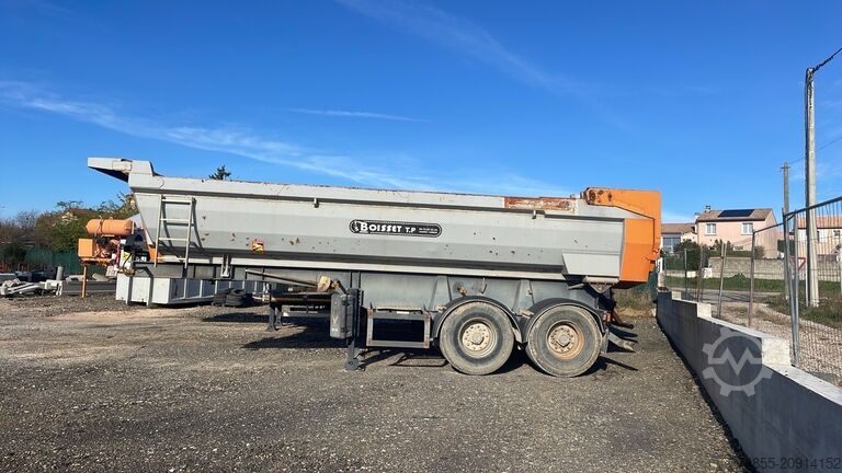 Tipper Semi-trailer Louault VF9 Steel Trailer