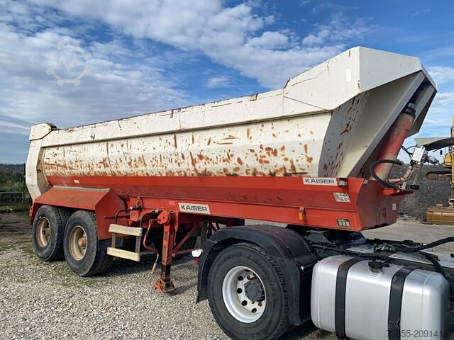 Tipper Semi-trailer ROBUSTE KAISER S3302V Steel Trailer