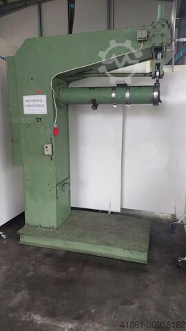 Motorized roll former for smoothing sheet metal AUTOMATIC Englisch Wheel