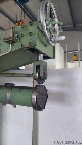 Motorized roll former for smoothing sheet metal AUTOMATIC Englisch Wheel