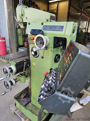 Tool room milling machine Deckel FP1Aktiv