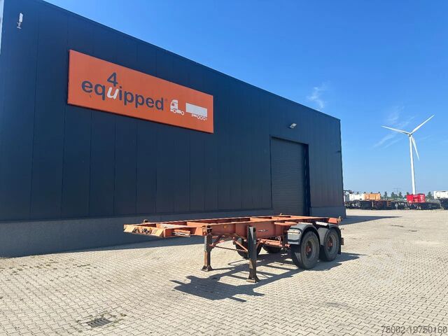 Container transportation SHLADOT BPW + BLAD / SPRING / BLATT / LAMES, 20FT