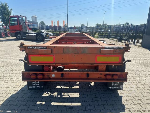 Container transportation SHLADOT BPW + BLAD / SPRING / BLATT / LAMES, 20FT