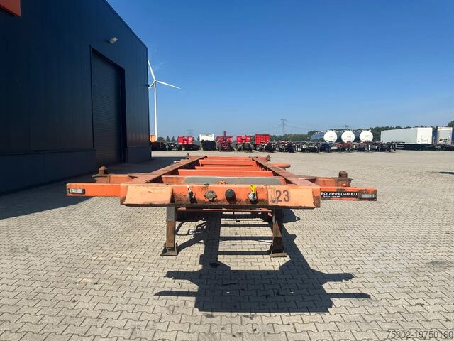 Container transportation SHLADOT BPW + BLAD / SPRING / BLATT / LAMES, 20FT