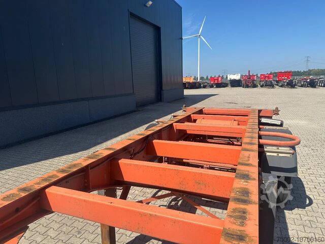 Container transportation SHLADOT BPW + BLAD / SPRING / BLATT / LAMES, 20FT