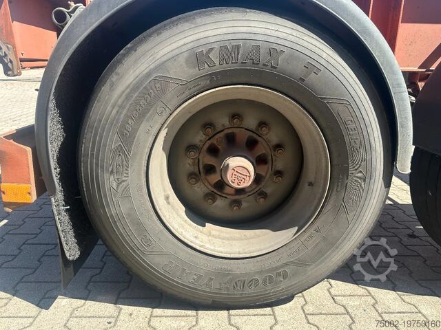 Container transportation SHLADOT BPW + BLAD / SPRING / BLATT / LAMES, 20FT