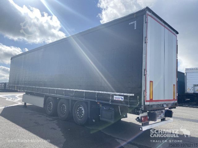 Open semitrailer with tarp Schmitz Cargobull Semitrailer Curtainsider Standard